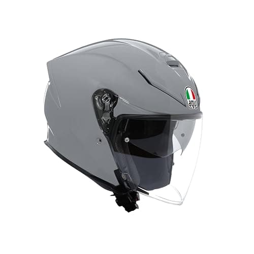 AGV - K5 Jet EVO E2206, Casco Moto Jet, Unisex, Nardo Grey, M