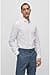HUGO Camisa Kason Slim Fit para Hombre de Sarga de algodón fácil de Planchar, Open White199, 46 - 4