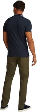 Tommy Hilfiger Men's Regular Fit Short Sleeve Polo Shirt, Blue (Desert Sky), L - 2