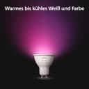 Philips Hue White & Color Ambiance GU10 LED Spot 5er Pack (400 lm), dimmbare LED Lampen für das Hue Lichtsystem mit 16 Mio. Farben, smarte Lichtsteuerung über Sprache und App - 3