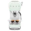 Smeg, Espresso-Kaffeemaschine ECF02PGEU, Cappuccino-Dampfunktion, Thermoblock, großes Tassengehäuse und Doppelkaffeefunktion, 1 L Wassertank, benutzerfreundliches Bediensystem, 1350 W, Pastellgrün - 5