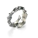 GWSGSFAS Retro Zweig Rebenmuster Ring Herren Schmuck Neuankömmling 925 Silber Offen Kreative Zeigefinger Zubehör-Silber - 1