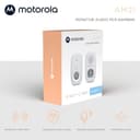 Motorola Nursery AM21 Audio Baby Monitor - Monitor Digitale con Tecnologia DECT per Monitoraggio Audio - Lungo Raggio - Microfono ad Alta Sensibilità - Bianco - 2