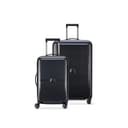 DELSEY PARIS Turenne Hardside Bagaglio con Ruote Spinner, Nero, Set 2 Pezzi 19/27, Turenne Hardside - 1