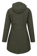 Mountain Warehouse Alaskan Womens 3 In 1 Long Jacket - Waterproof, Breathable & Adjustable Raincoat with Detachable Inner Coat & Taped Seams -For, Rain & Outdoors Khaki Women's Size 14 - 5