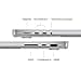 Apple MacBook Pro Portátil de 14,2" con M5, CPU de 10 núcleos y GPU de 10 núcleos: Creado para Apple Intelligence, Pantalla Liquid Retina XDR y 16 GB de Memoria unificada, 512GB; Plata - 5
