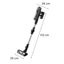 Rowenta X-Force Flex 13.60, aspirapolvere Senza Fili, Modello allergico, Pulizia Profonda, Giunto Flessibile, 150 Watt, autonomia Fino a 60 Minuti, Prodotto in France, RH9A36WV - 13