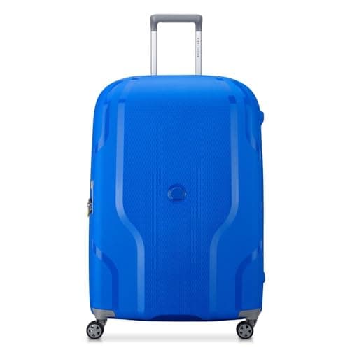 DELSEY PARIS - CLAVEL (Materiale Riciclato) - Borsone rigido 76 cm x 51 cm x 30 cm - 99 L - XL - Blu Elettrico