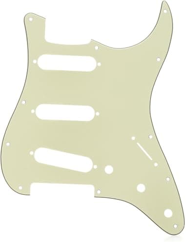 Fender 099-2144-000 Pickguard Stratocaster® Pickguard SSS estándar verde menta