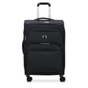 DELSEY PARIS Sky Max 2.0 Softside Expandable Luggage with Spinner Wheels, Black, Checked-Large, 28 Inch, Sky Max 2.0 Softside Expandable Luggage with Spinner Wheels - 1