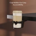 FLEXISPOT QN1 140 * 60cm Electric Height Adjustable Standing Desk Sit Stand Up Desk with Backpack Hook Memory Smart Panel, Black - 4