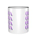 LANIPASTUA Hochwertige Rodrigo Singer Music Olivia Keramiktasse Seitenfarbe Kaffeebecher Ergonomisches Design Stabil und Stylisch Ideal für Zuhause und Büro - 2