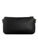 GUESS Noelle Double Pouch Crossbody, Bag Women, Negro, One Size - 4