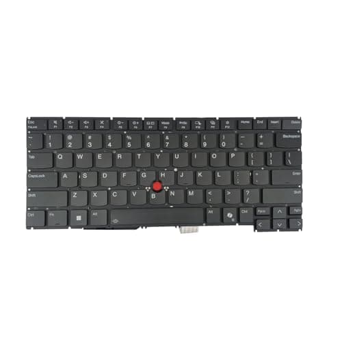 PAEBAI+ Tastiera di ricambio per computer portatile, retroilluminata, per Lenovo Thinkpad X1 Carbon GEN12 2024, Thinkpad X1 Carbon GEN13 2025, layout USA con puntatore