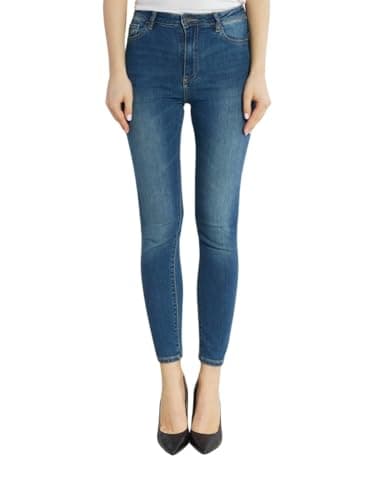 Armani Exchange J24 Super Skinny High Rise Stretch Cotton Denim Jeans Jeans,