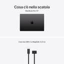 Apple MacBook Pro Portatile con chip M5 Pro, CPU 15 core e GPU 16 core: progettato per l’AI, display Liquid Retina XDR da 14,2'', 24GB di memoria unificata, 1 TB SSD, Wi Fi 7; color Nero siderale - 6