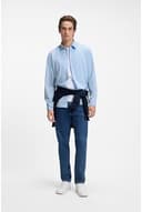 Boss Relegant_6_M, Camicia Uomo, Open Blue460, - 2