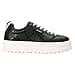 HUGO Lyssa_Tenn_pupntfly, Zapatillas Mujer, Black, 41 EU - 1