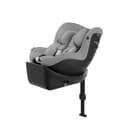 CYBEX Gold Kinder-Autositz Sirona Gi i-Size Plus inkl. Neugeboreneneinlage und Base, Ab ca. 0 bis 4 Jahre, Max. 20 kg, 40 - 105 cm, Stone Grey - 1