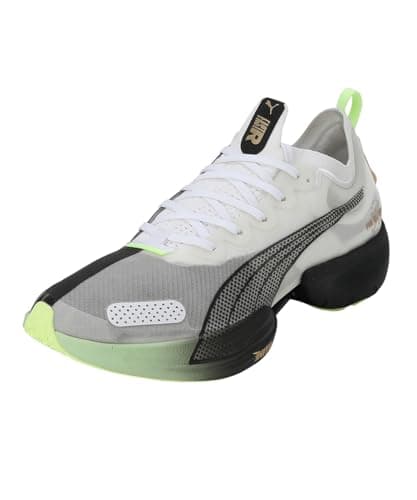 Puma Fast-r Men's Nitro Elite Run 75 Running Shoe, Black, white, light mint