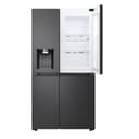 LG GSJE81EPBD Side-by-Side Kühlschrank mit Eis-, Crushed Ice- & Wasserspender, 628 L, interner Wassertank, UVnano, DoorCooling+, LINEARCooling, Wi-Fi, Metallic Black [Energieklasse D] - 7