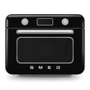 SMEG COF01 Forno combinato da banco - Griglia, Frittura ad aria, Vapore, Cuocere, Convezione, Sbrinamento e Caldo, 10 Funzioni di Cottura - Made In Italy (nero) - 1