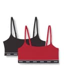 Hugo Bralette da Donna, Rosso Aperto, XS - 1