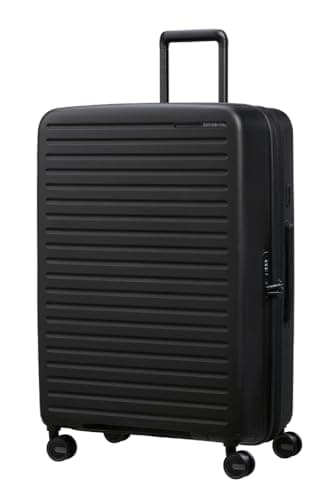 Samsonite Valigia da viaggio Restackd Spinner 75/29 (4 ruote) - Espandibile - Nero, 109 L - 3,9 kg