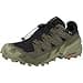 Salomon Sneaker Speedcross 6 da uomo, nero/torba/verde lichene scuro, 44 EU - 4