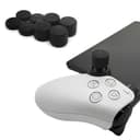 GIOPUEY Joystick Thumb Stick Grips Cap Compatible con PlayStation Portal Remote Player, 8 Pack Silicone Thumb Grip Caps Joystick Caps Protective Case Funda Protectora, Soft Anti-Slip - Black - 3