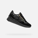 Geox Women's D Desya ASneaker, Black A, 6 UK - 3