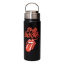 Grupo Erik Cantimplora acero inoxidable Rolling Stones - Botella agua gimnasio Termica 550 ml | Water bottle Tapon Hermetico, Asa y Aislamiento Doble pared Frio/Calor | Regalos Merchandising Oficial - 1