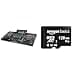 Denon DJ SC LIVE 4 - Standalone DJ Controller & Amazon Basics - 128GB MicroSDXC Memory Card with SD Adapter A2 U3 100MB/s Max Read Speed - Black - 1