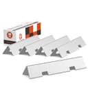 QuliMetal 7636 67046 - Barre aromatizzanti per griglia Weber Spirit 300 e GS4 Spirit II serie 300, Spirit E310 E320 E330 S310 S320 S330 con manopola di controllo frontale, parti di ricambio per barre - 1