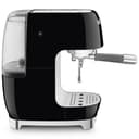 Smeg, Manuelle Espressomaschine ECF03BLEU, Thermoblock, Cold Brew Funktion, Dampflanze und Manometer, 1,4 L Tank, 1650 W, Schwarz - 3