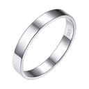 Bestyle Ring Damen 925 Sterling Silber Verlobungsring Ringbreite 3mm Größe 52 Hochzeitsringe Eheringe Verlobungsring Trauringe Ewigkeitsring - 1