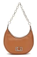GUESS Circe Hobo Shoulder Bag Cognac - 1