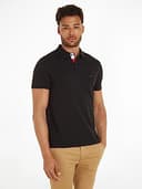 Tommy Hilfiger Men's Regular Fit Short Sleeve Polo Shirt, Black (Black), S - 6