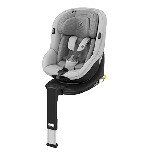 Maxi-Cosi Mica i-Size, 360 Swivel car seat, 360 car seat with isofix 0 - 4 years, 40-105 cm, 0-18 kg, Rearfacing up to 4 years, G-Cell Side Impact Protection, Newborn Inlay, Authentic Grey