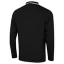 Calvin Klein Mens Campus Long Sleeve Polo Shirt - Black - M - 2