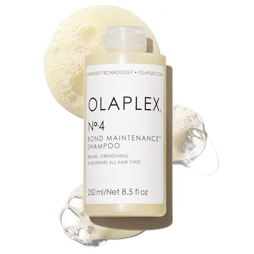 Olaplex Nº. 4 Bond Maintenance Shampoo: Reduces Breakage & Strengthens Hair | Hydrates, Smooths & Detangles | For Coily, Curly, Straight, and Wavy, Stocking Stuffer, 250 mL / 8.5 Fl. Oz.