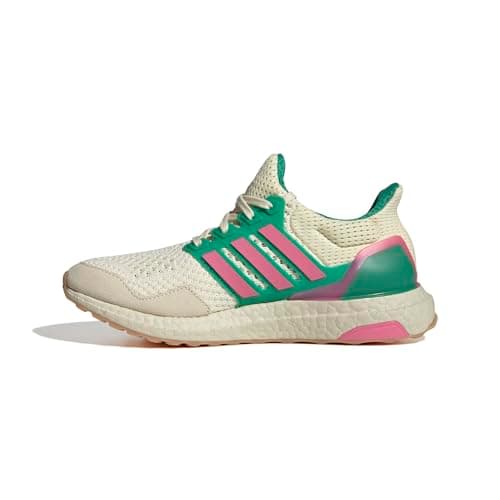 adidas Scarpe da allenamento Ultraboost Ltd da donna, Bianco Sporco Rosa Fusion Court Green, 36 2/3 EU
