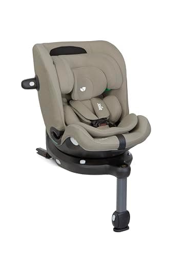Joie i-Pivot™ grow Kindersitz, i-Size R129, drehbar, ISOFIX, Seitenaufprallschutz, Geburt bis 10 Jahre (40–135 cm), oak