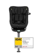 Graco Turn2Me™ DLX i-Size R129, 360° drehbarer Reboarder mit ISOFIX, Autositz bis ca. 4 Jahre (40-105 cm), 5-Punkt-Gurt und bequeme Liegepositionen, Rückprallbügel, Drehsperre, schwarz, Midnight - 2