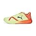 Puma Scarpe da uomo Accelerate Turbo Nitro IIIndoor Court, Fast Yellow Red Blast PUMA Black, 46 EU - 4
