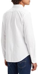 Levi's Long-Sleeve Battery Housemark Slim Camisa, White, S Hombre - 5