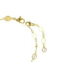 Swarovski Imber Armband, Weißes, Vergoldetes Damenarmband mit Strahlenden Rundkristallen und Schimmernden Metalltropfen - 3