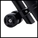 Einhell GC-EL 2500 E Soffiatore aspiratore elettrico (230-240 V, 2500 W, velocità aria max 240 km/h, portata aria max 650mq/h, capacità sacco 40l, tritura foglie 10 a 1, con ruote, incl. tracolla) - 4