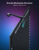 Govee TV LED Backlight T2 with Dual Cameras, 5m RGBIC Envisual LED Strip Lights with Double Beads for Ultra-Thin 75-85 inch TVs, Wi-Fi, Music Sync, DreamView, Voice&App Control, Alexa(0.9m*2+1.6m*2) - 5