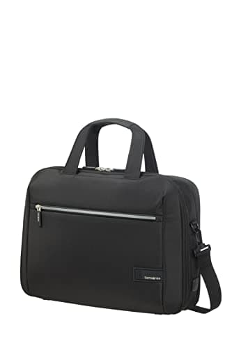 Samsonite Litepoint - Laptoptasche erweiterbar 15.6 Zoll, 40.5 cm, 17.5/22 L, Schwarz (Black)